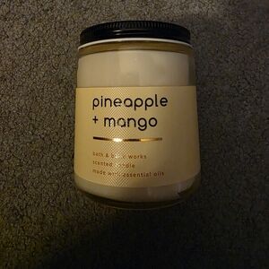 Bbw Pineapple Mango Single Wick Candle